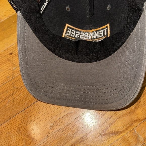 Tennessee volunteers TN Vols UT Vols men baseball cap hat gray black adjustable - Picture 5 of 6